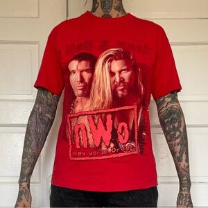 Vintage 90s NWO Hall & Nash WCW Shirt
